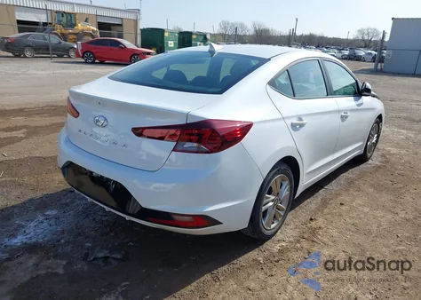 2020 Hyundai Elantra Sel из США, поврежденный, VIN 5NPD84LF1LH504100